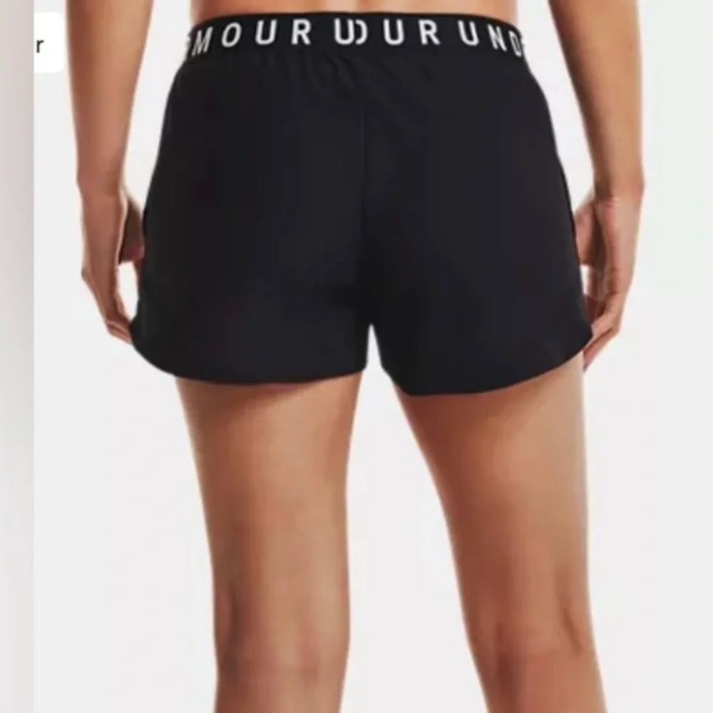 Under Armour Play Up‎ 3.0 Women’s Size XXS 100% Poly Black Athletic Shorts